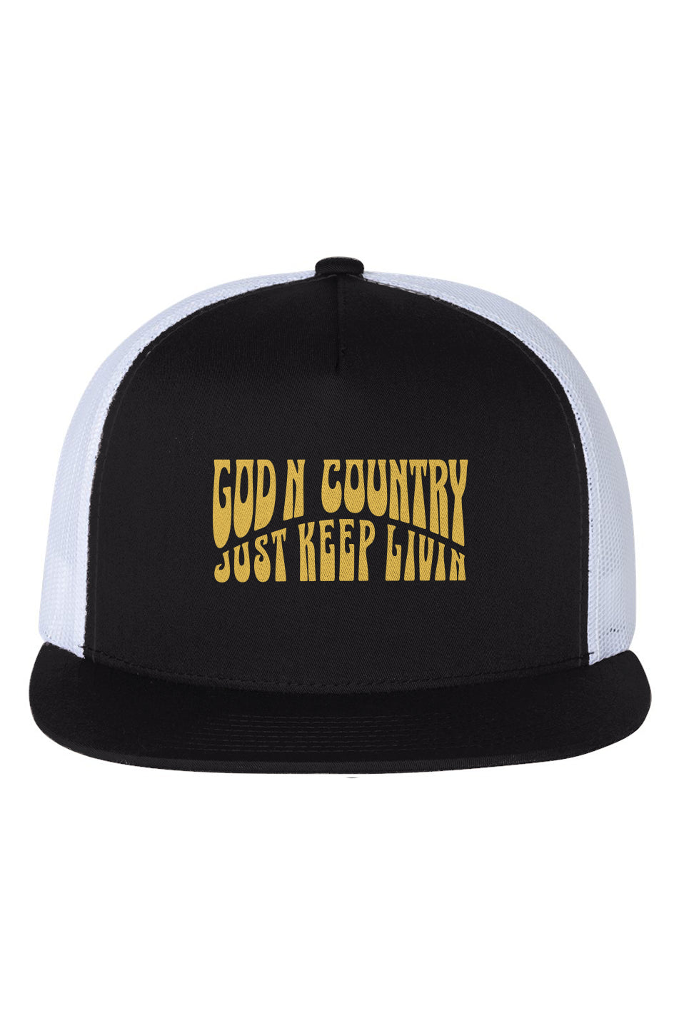 God N Country Just Keep Livin Mesh Back Hat